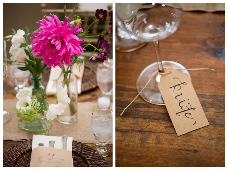 floral centerpiece place card // a jubilee event http://www.eventjubilee.com // Robert Norman Photography