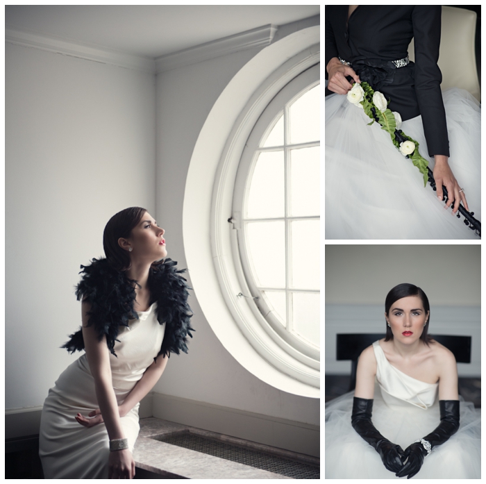 Modern Black & White Wedding Inspiration