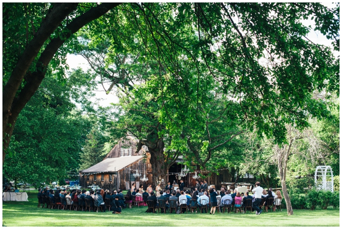 rustic outdoor wedding ceremony // a jubilee event http://www.eventjubilee.com // photography by c10 studios