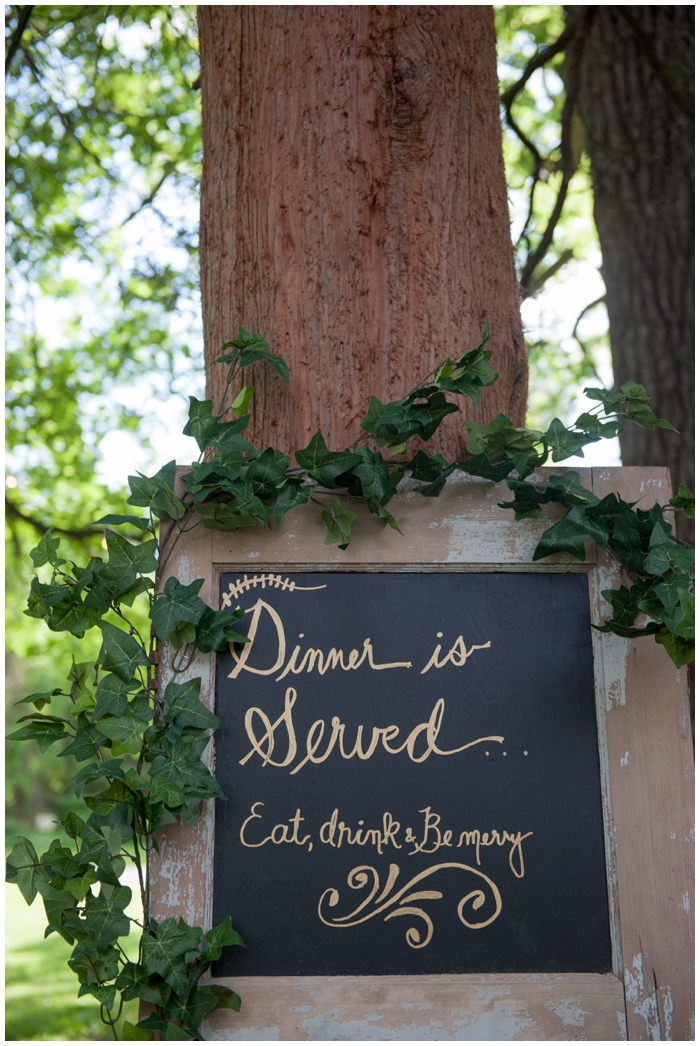wedding dinner menu at the webb barn // a jubilee event http://www.eventjubilee.com // photography by c10 studios
