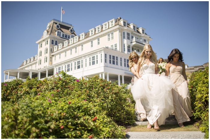 Summer wedding at The Ocean House in Watch Hill, RI