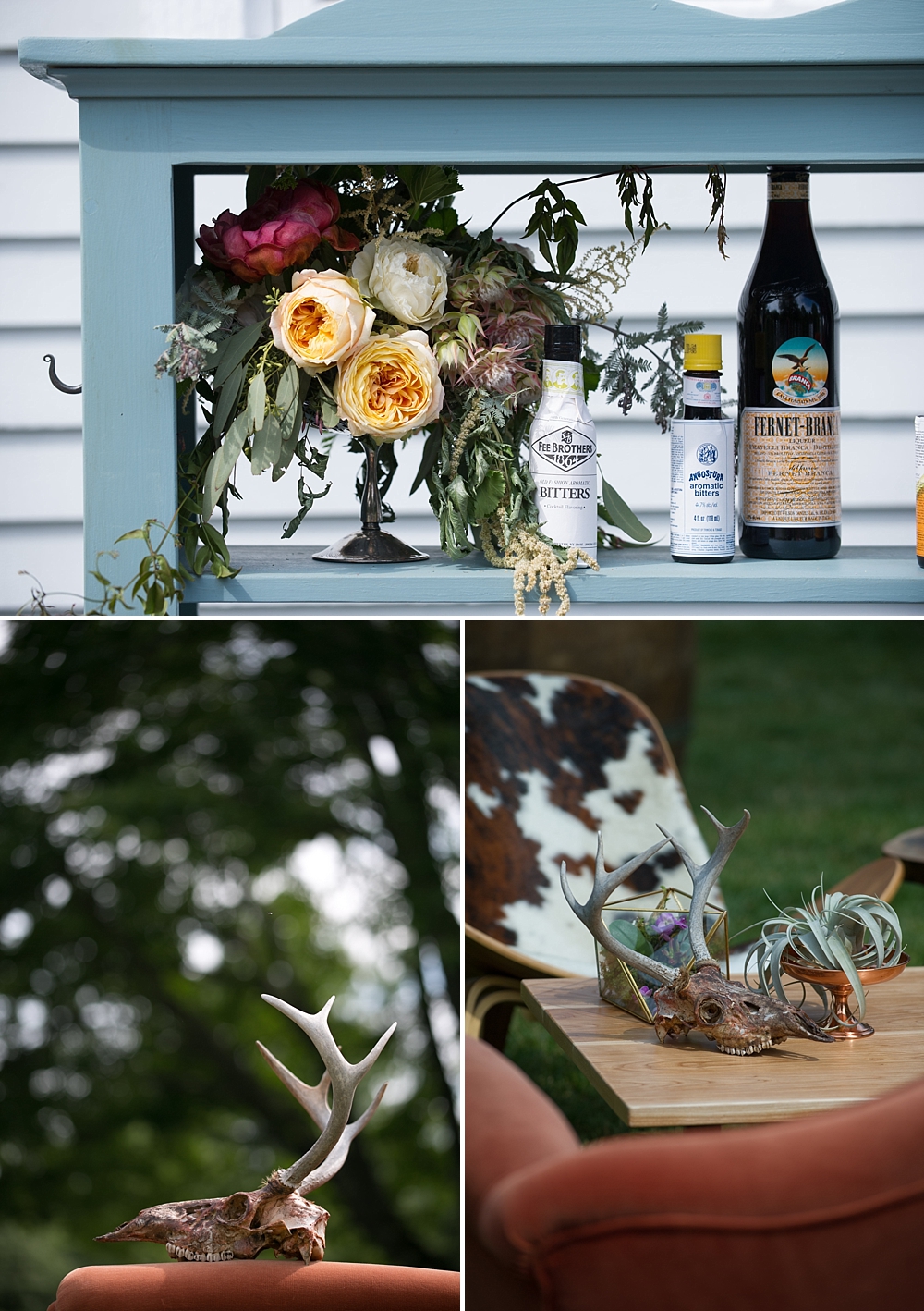 Rustic destination wedding in Maine at the Barn at Walnut Hill