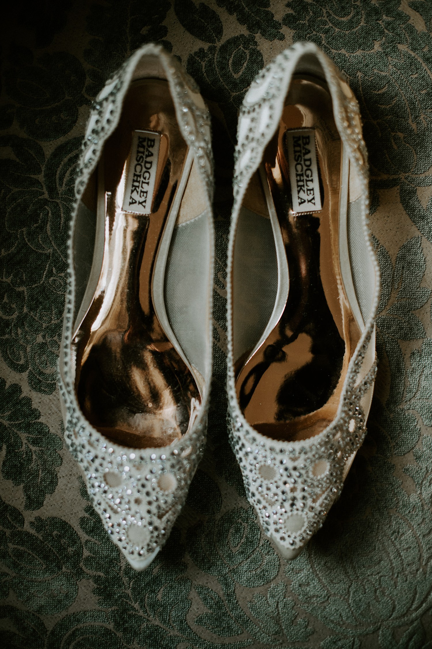 Lace wedding shoes via Jubilee Events